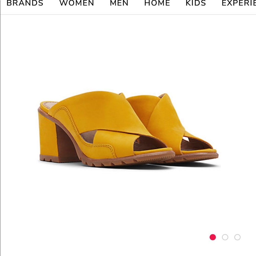 Sorel Nadia leather mule